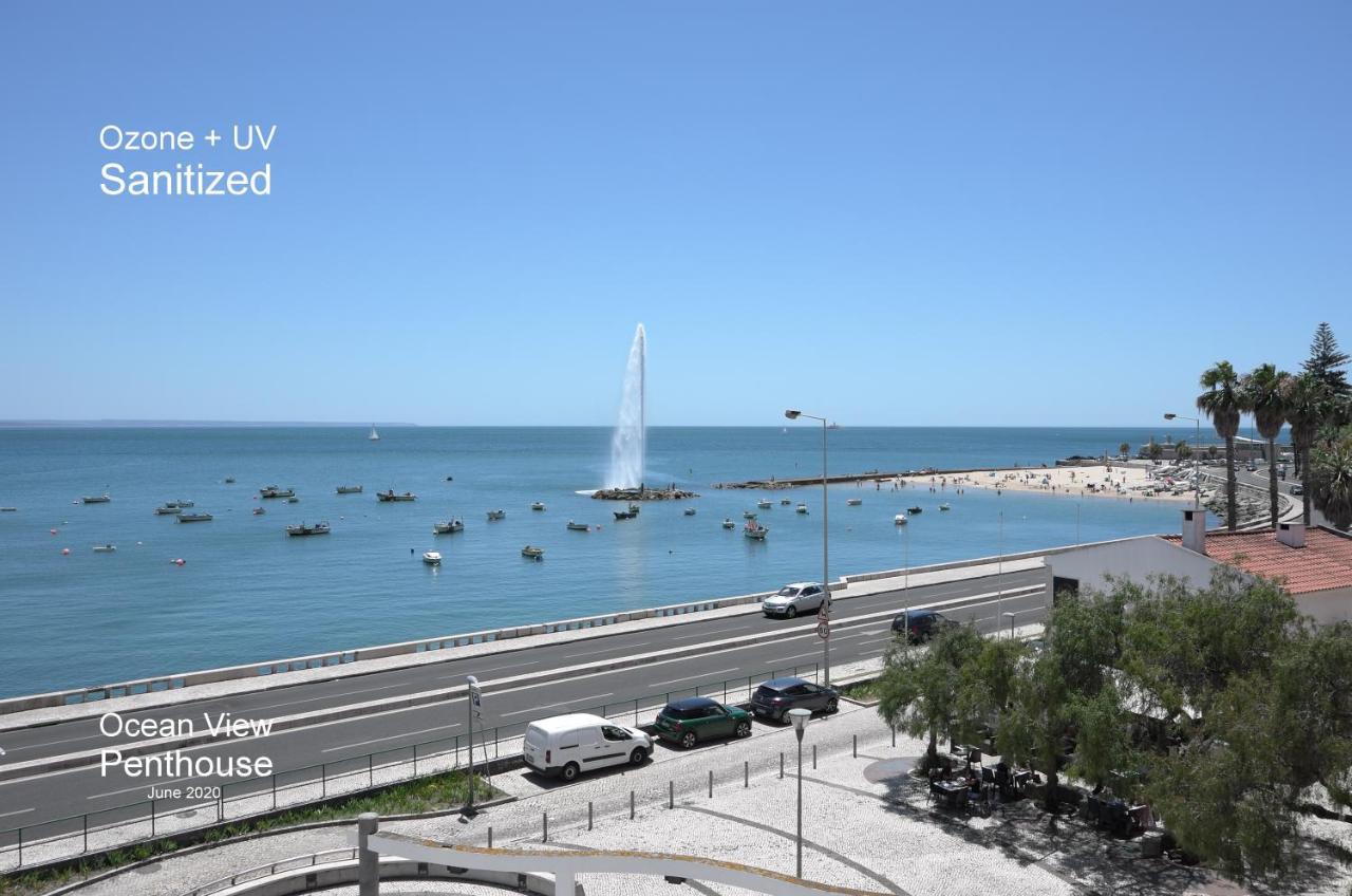 Ocean View Penthouse Apartment Paco de Arcos Exterior photo